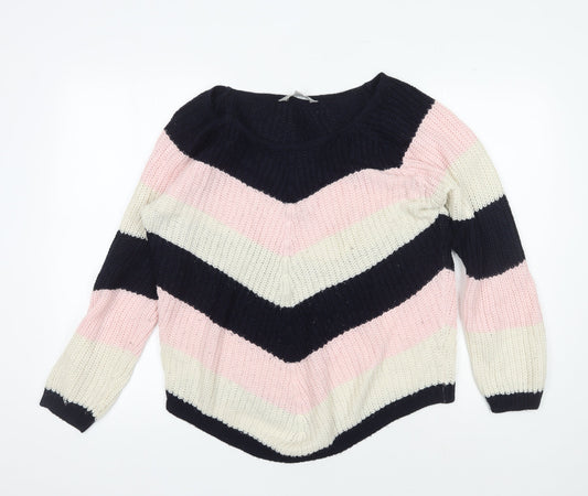 Womens UK Size M Tokyo Laundry Multicoloured Pullover Jumper