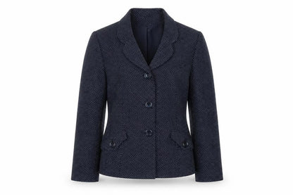 Womens UK Size 12 Eastex Regular Black Suit Jacket