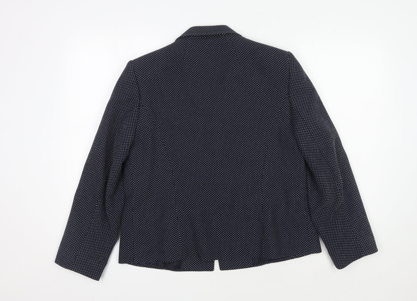 Eastex Women's Black Polka Dot Jacket Size 12