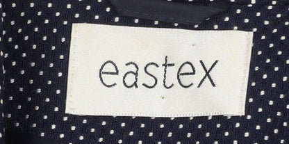 Eastex Women's Black Polka Dot Jacket Size 12