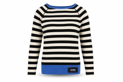 Womens UK Size S Superdry Black Pullover Jumper