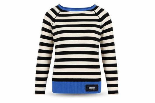Womens UK Size S Superdry Black Pullover Jumper