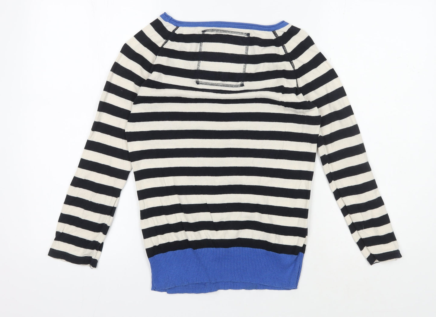 Womens UK Size S Superdry Black Pullover Jumper