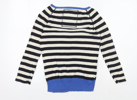 Womens UK Size S Superdry Black Pullover Jumper