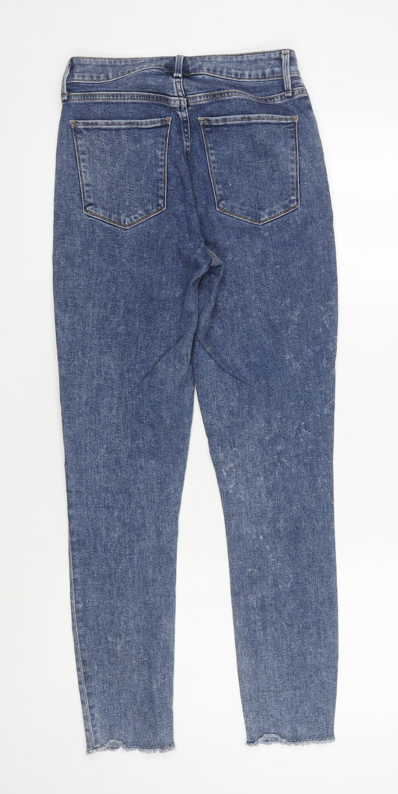 Abercrombie & Fitch Women's Blue Slim Ankle Jeans