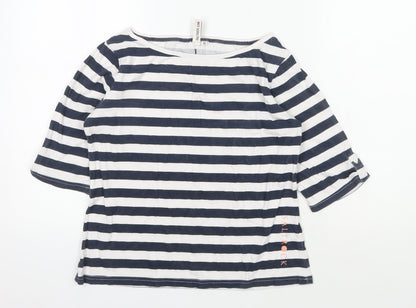 Womens UK Size 10 Saltrock Multicoloured Basic T-Shirt