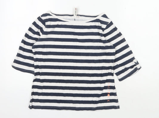 Womens UK Size 10 Saltrock Multicoloured Basic T-Shirt
