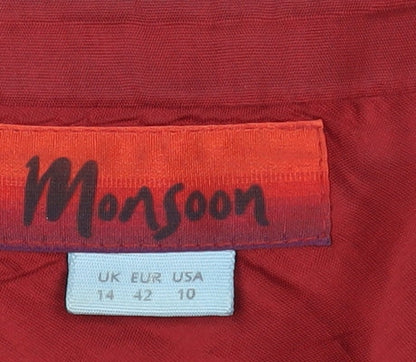 Monsoon Women's Black Pencil Skirt Size 14