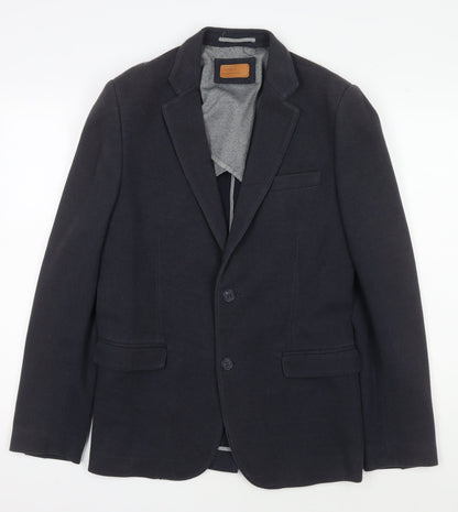 Mens UK Size 40 Feraud Regular Black Suit Jacket