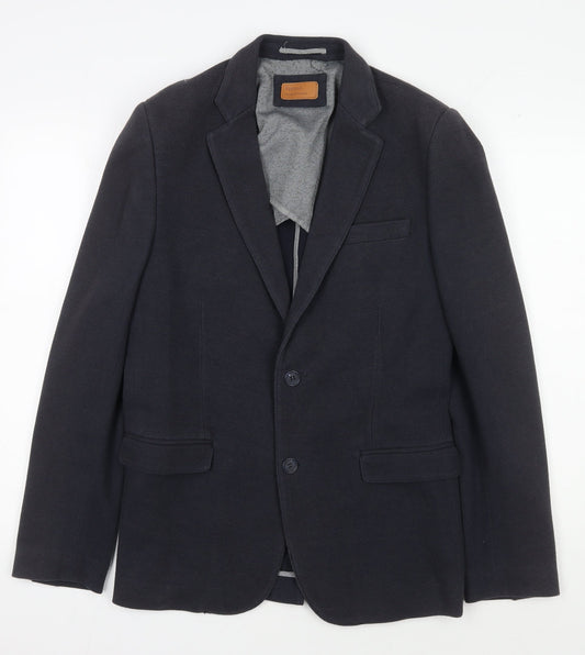Mens UK Size 40 Feraud Regular Black Suit Jacket