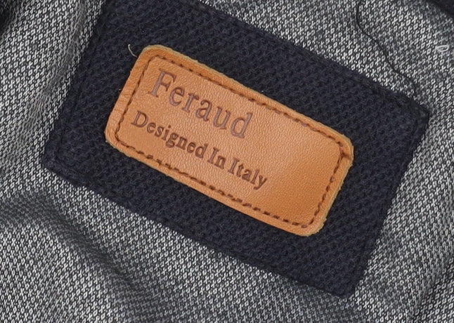 Mens UK Size 40 Feraud Regular Black Suit Jacket