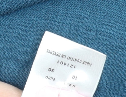 Eastex Women's Blue Blazer Size 10, Lined, Excellent