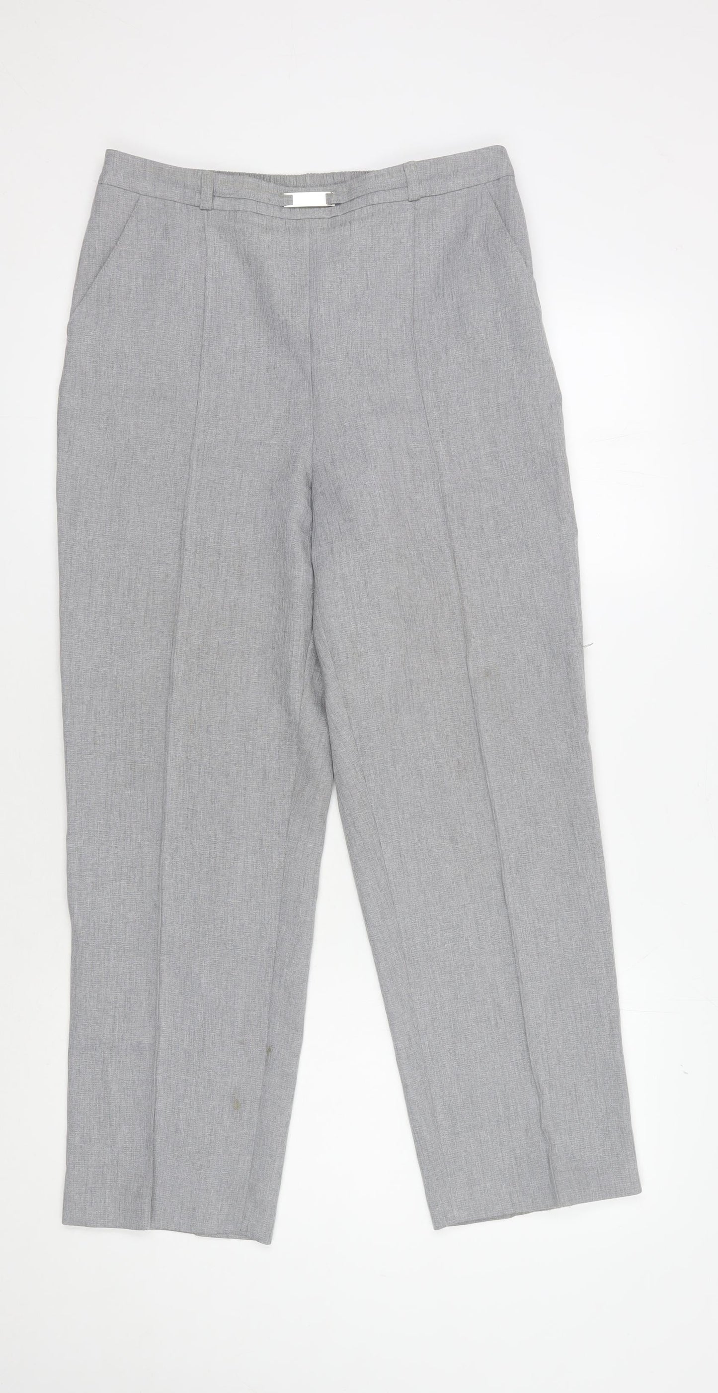 Womens UK Size 12 Honor Millburn   Grey Trousers