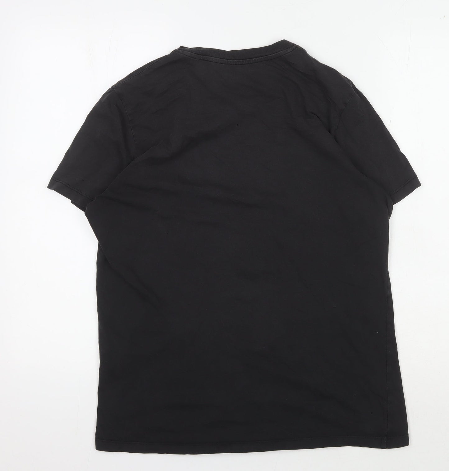 Mens UK Size L JACK & JONES Black  T-Shirt