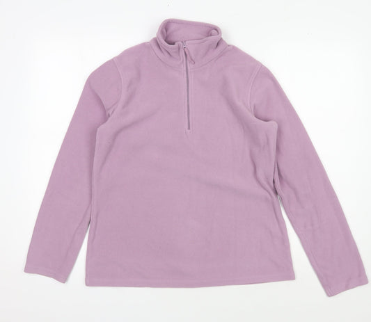 Womens UK Size M Mountain Warehouse Purple Pullover Sweatshirt