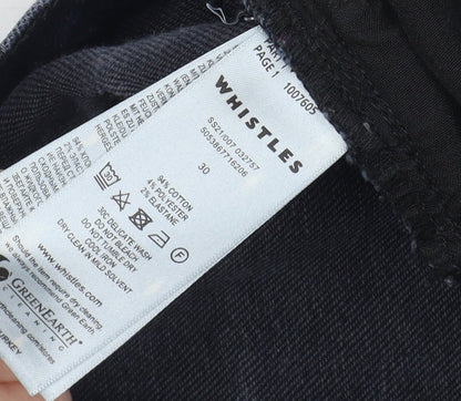 Whistles Men's Blue Skinny Jeans 30 Slim Fit Denim