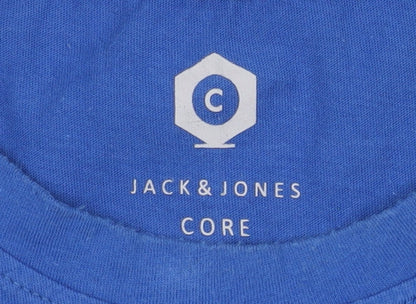 Mens UK Size XL JACK & JONES Blue  T-Shirt