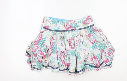 FatFace Girls Multicoloured Floral Skirt Peasant Style 9 Years