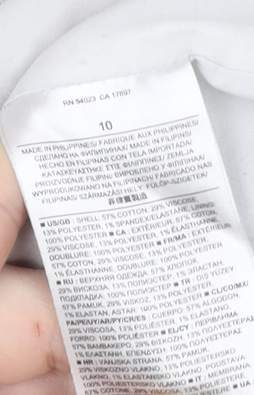 Banana Republic Women's Grey Pencil Skirt Size 10