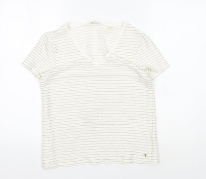 Womens UK Size XS Ted Baker White  T-Shirt