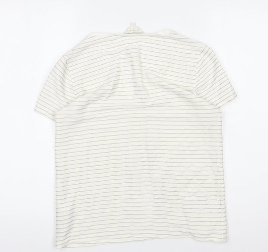 Womens UK Size XS Ted Baker White  T-Shirt