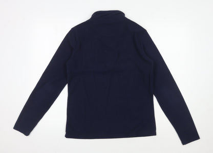 Unisex Adults UK Size 12 Peter Storm Blue Henley Sweatshirt