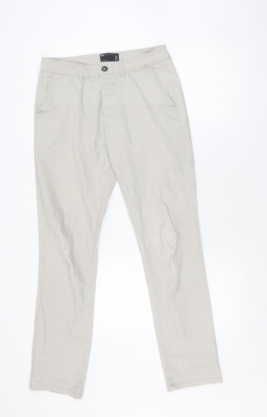 ASOS Men Beige Chino Trousers Size 28