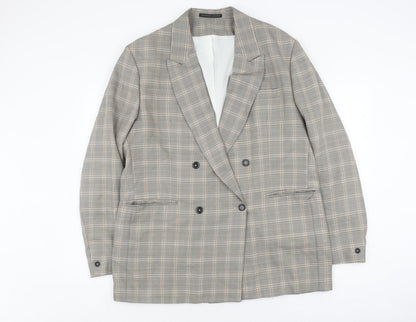 Mens UK Size 46 Zara Regular Grey Suit Jacket