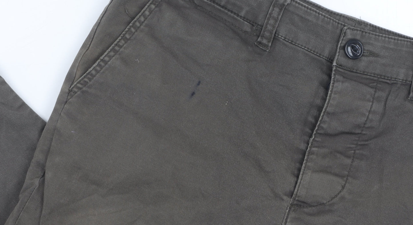 ASOS Men's Brown Slim Chino Trousers, 28W, 32L