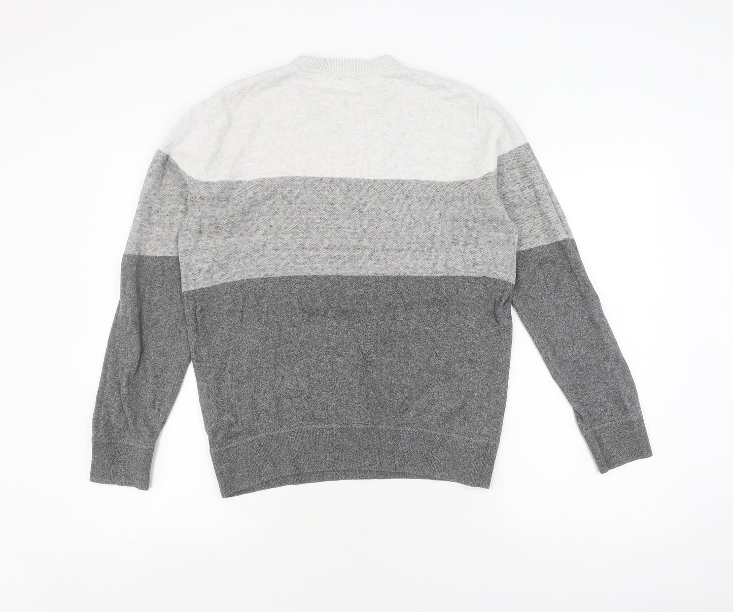 Gap Men's Grey XS Cotton Pullover Jumper