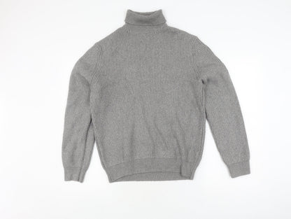 Womens UK Size L Marks and Spencer Grey Pullover Jumper