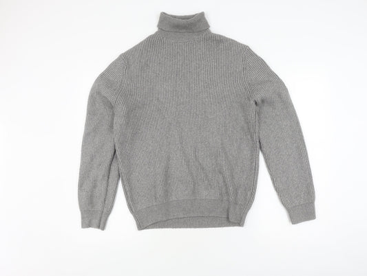 Womens UK Size L Marks and Spencer Grey Pullover Jumper