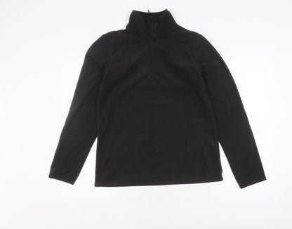 Mens UK Size M Mountain Warehouse Black Pullover Hoodie