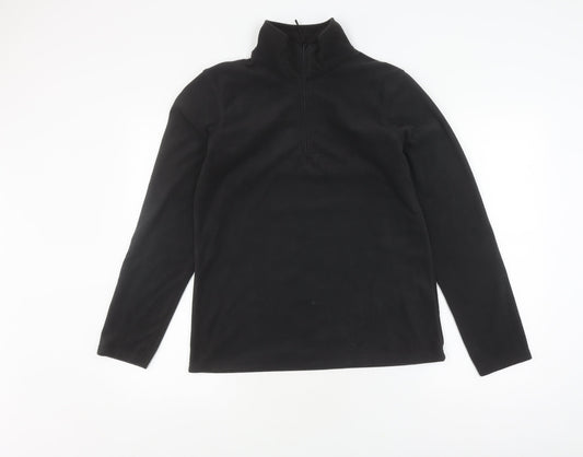 Mens UK Size M Mountain Warehouse Black Pullover Hoodie