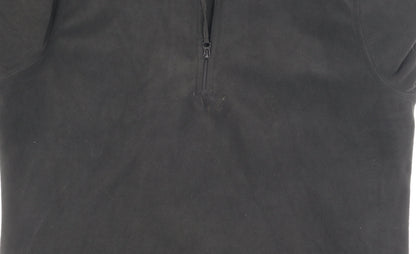 Mens UK Size M Mountain Warehouse Black Pullover Hoodie