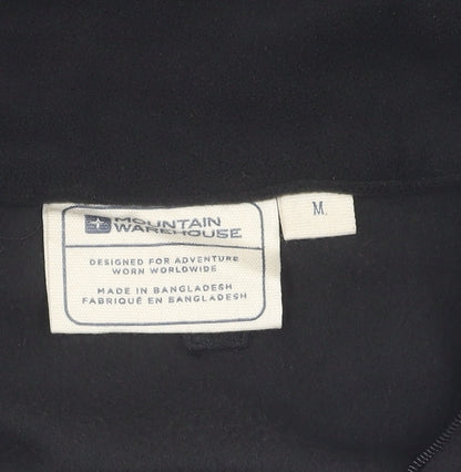 Mens UK Size M Mountain Warehouse Black Pullover Hoodie