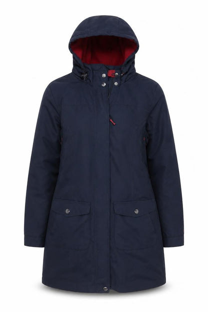 Womens UK Size 12 Maine New England Black Parka Coat