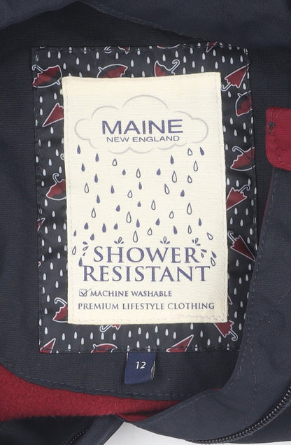 Maine New England Women's Black Parka Jacket