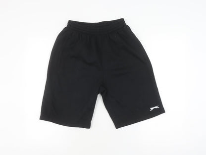 Slazenger Men's Black Athletic Shorts S