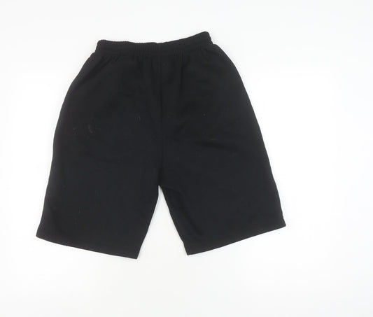 Slazenger Men's Black Athletic Shorts S