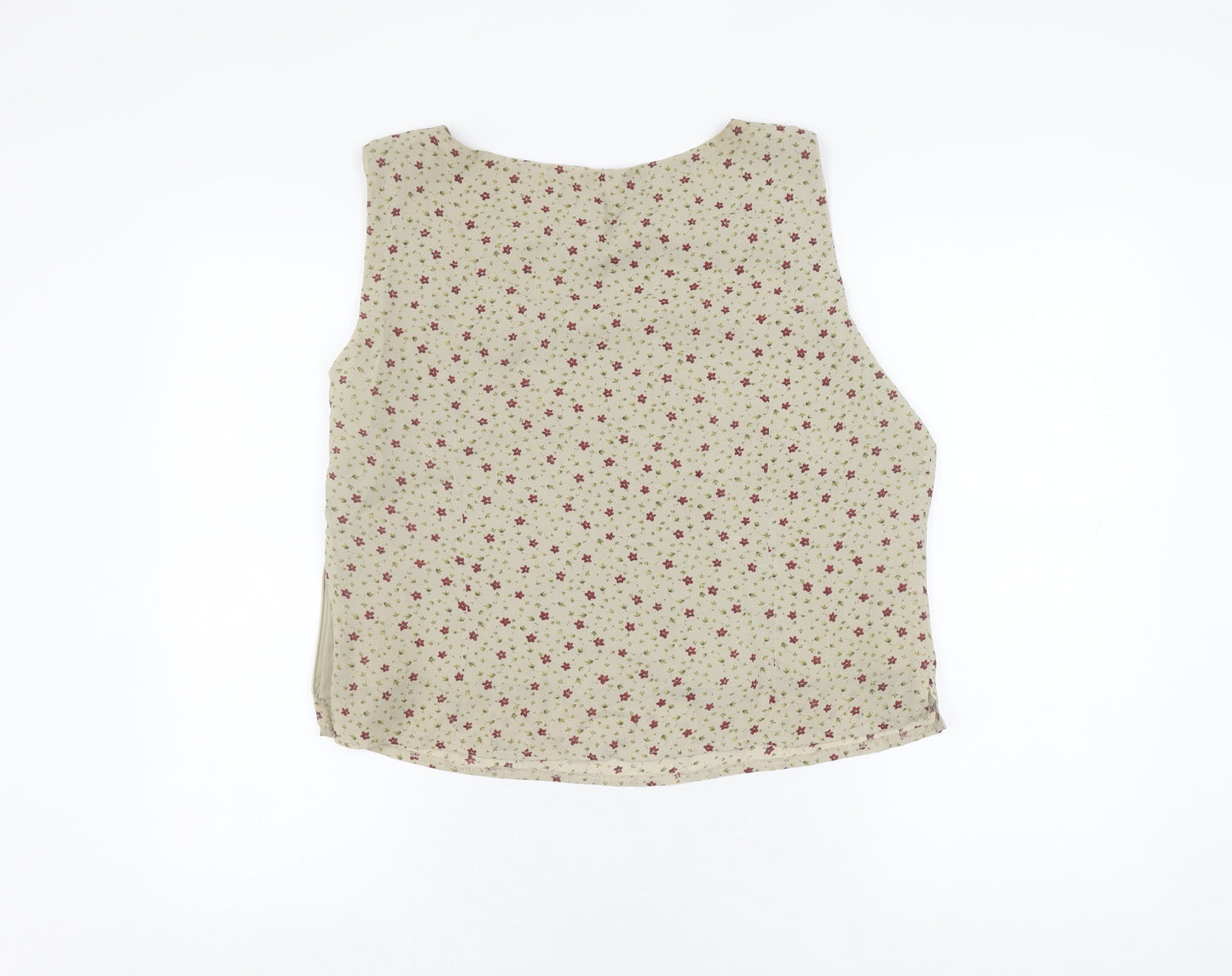 Womens UK Size 16 Kaleidoscope Ivory  Tank