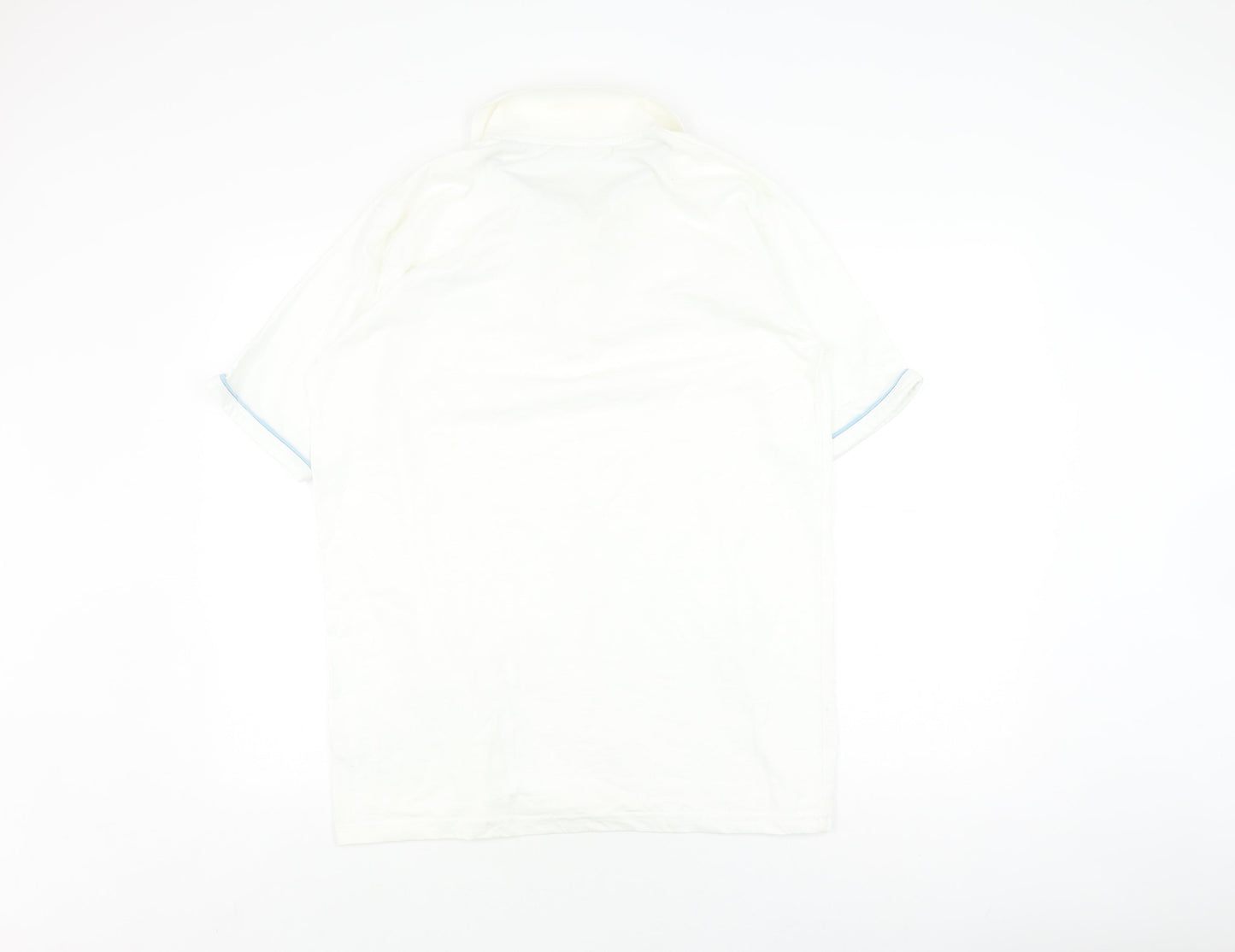 Slazenger Men's White Polo Shirt L