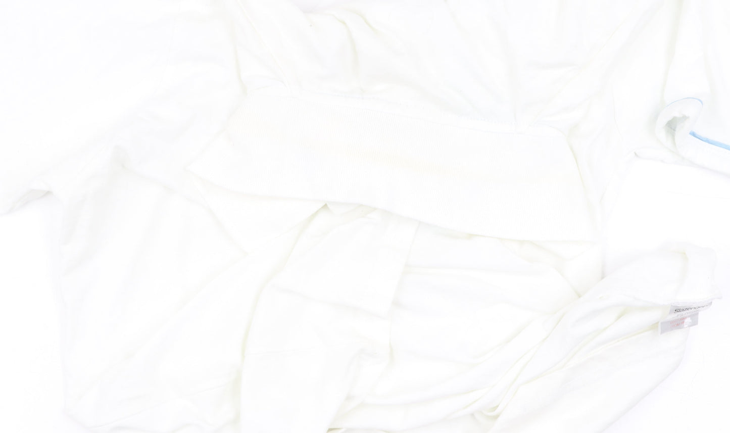 Slazenger Men's White Polo Shirt L