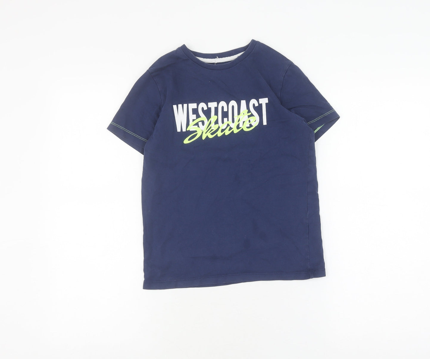 Next Boys Blue Graphic T-Shirt 10 Years Casual Wear