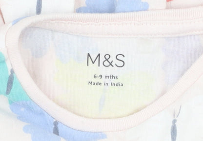 Marks and Spencer Unisex Multicoloured Butterfly Top 6-9 Months