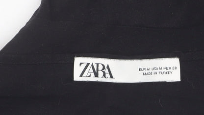 Womens UK Size M Zara Black  Blouse