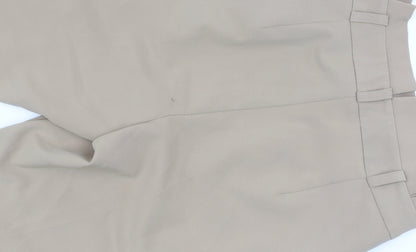 New Look Women's Beige Tapered Trousers Size 6