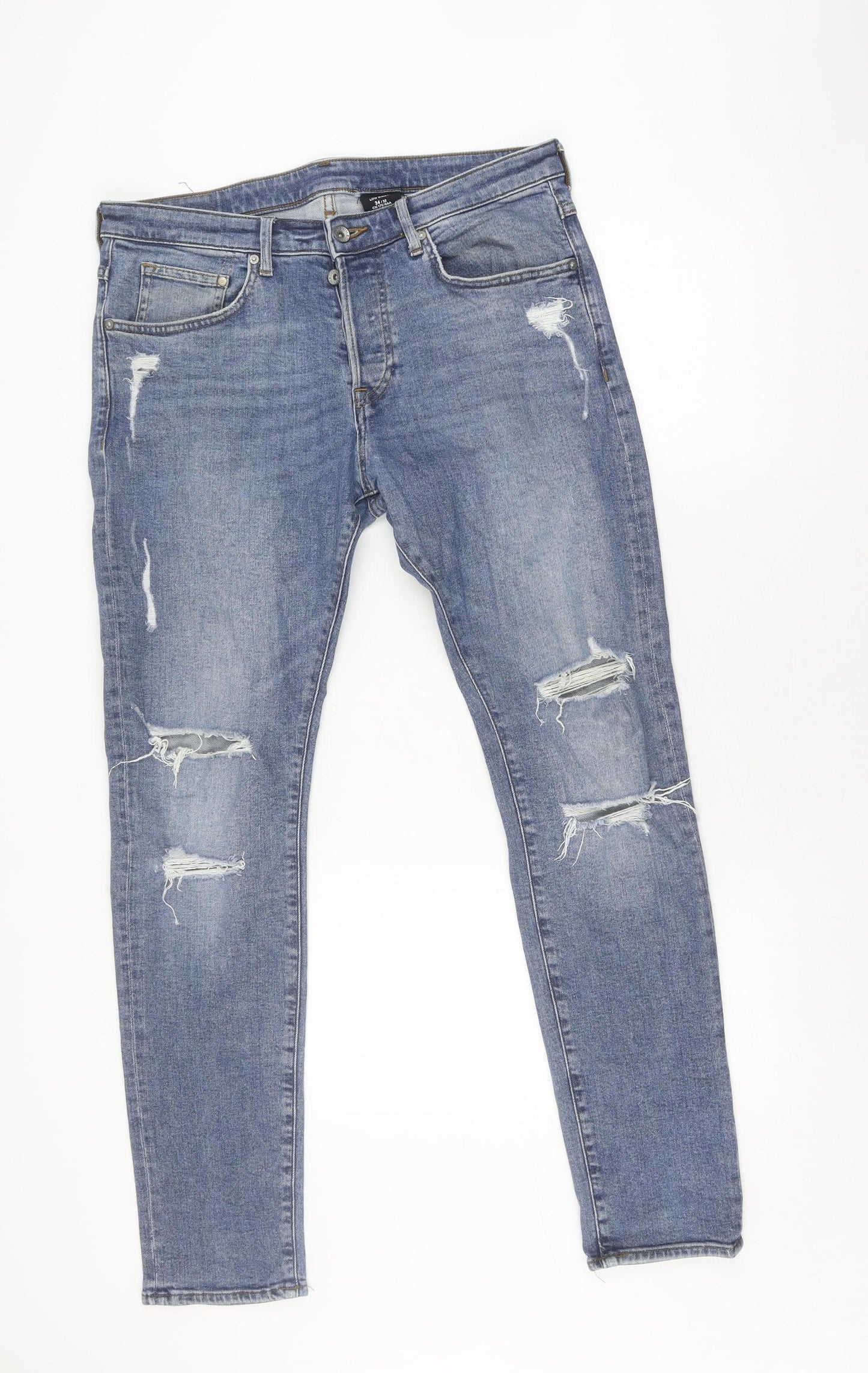 Womens UK Size 6 H&M  Skinny Blue Jeans