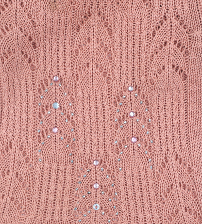 B.Young Women's Pink Knit Pullover Jumper M