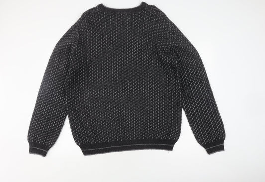 Marks and Spencer Men’s Grey Pullover Jumper L